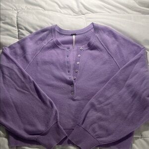 Porta cashmere Henley lavender